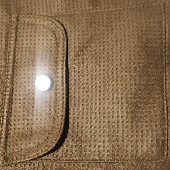 NWT Tanjay size 6  Three button navy green faux Woman's jacket 👌 - Picture 7 of 12